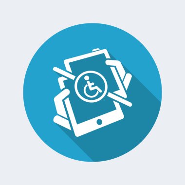 Tablet basit simgesi