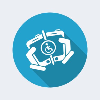 Engelli İnsanlar bağlantı simgesi 