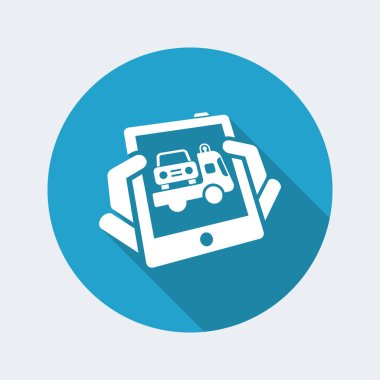 Araba yardım Hizmetleri simgesi