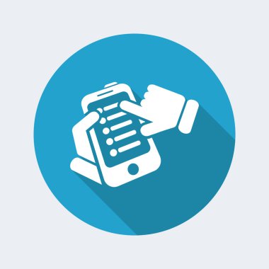 Smartphone basit simgesi