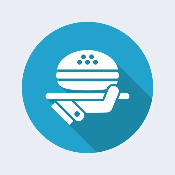 Icono de comida rápida — Vector de stock