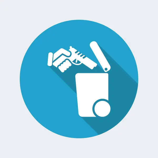 Separate waste collection icon — Stock Vector