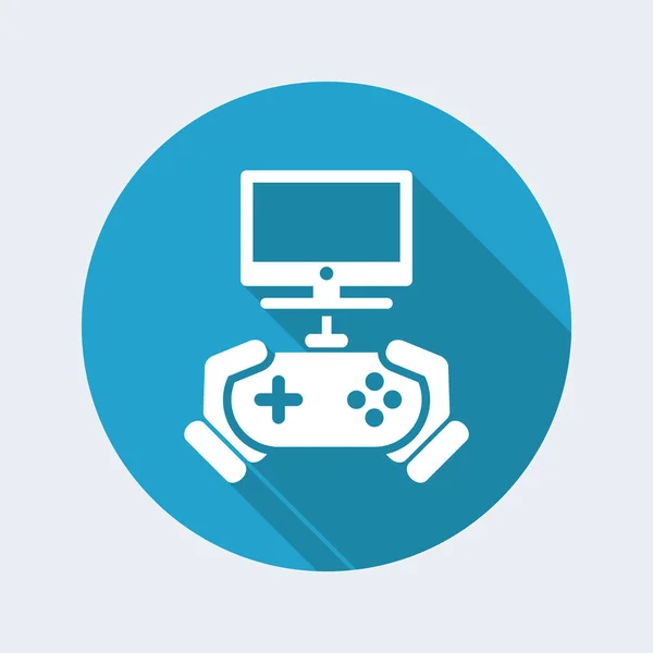 Video game icon — Stock Vector