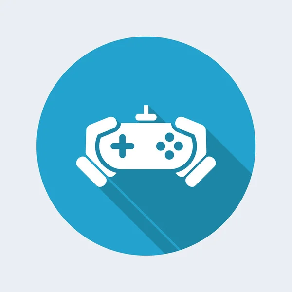 Joypad icono mínimo — Vector de stock