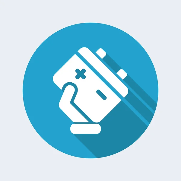 Battery icon  illustration — Stock Vector