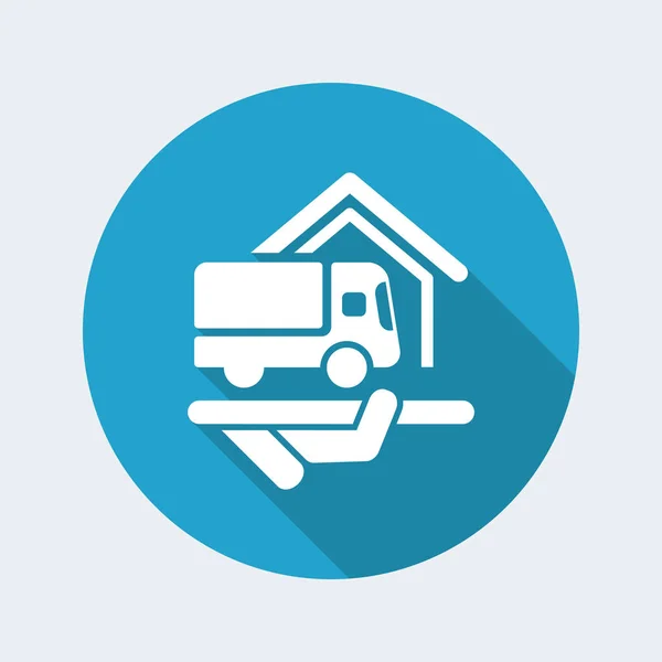 Delivery services icon — Stock Vector