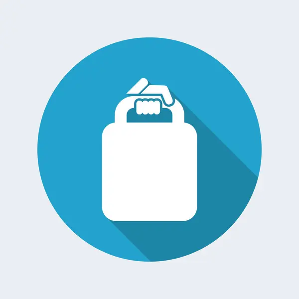 Shopping simple icon — Stock Vector