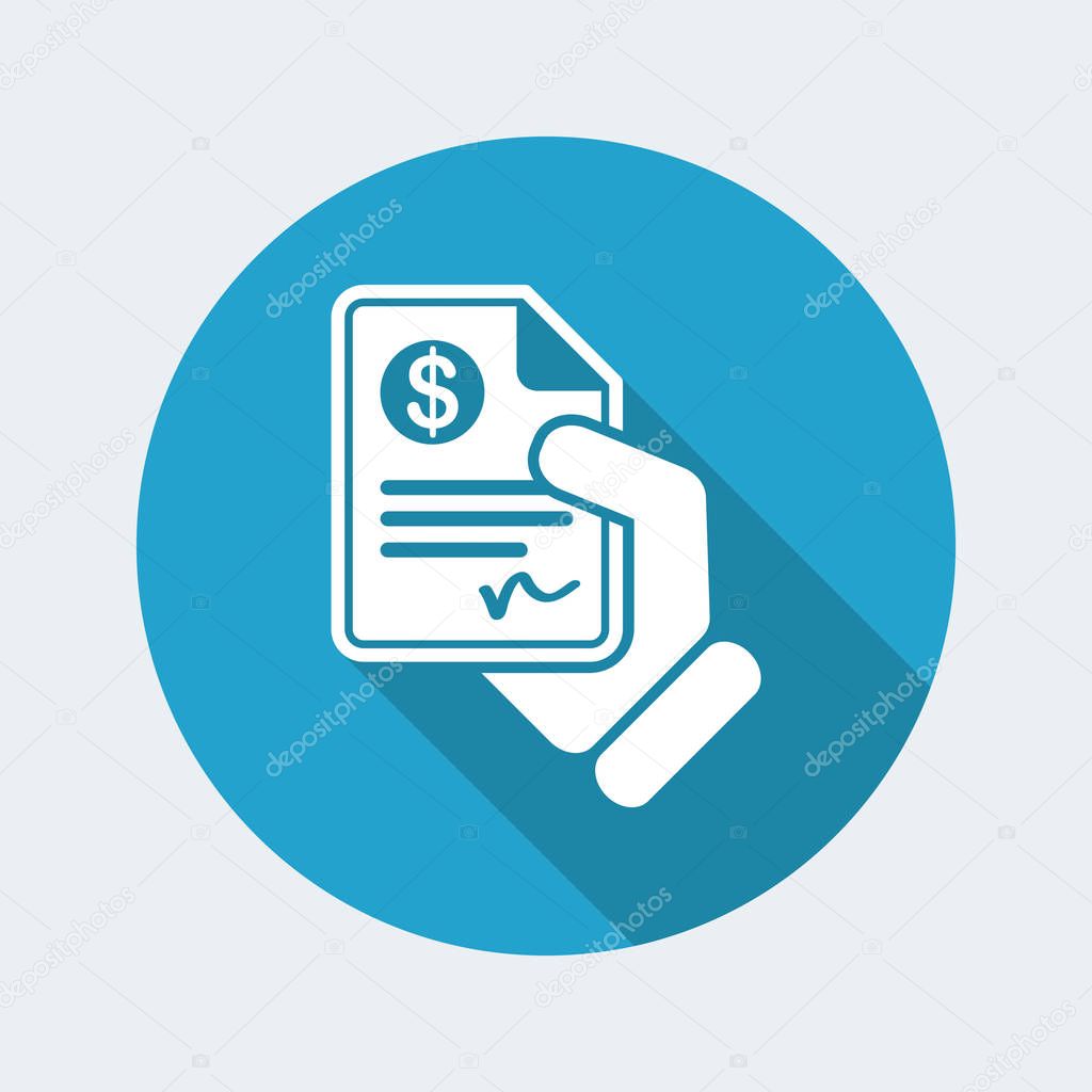 Payment document -  icon