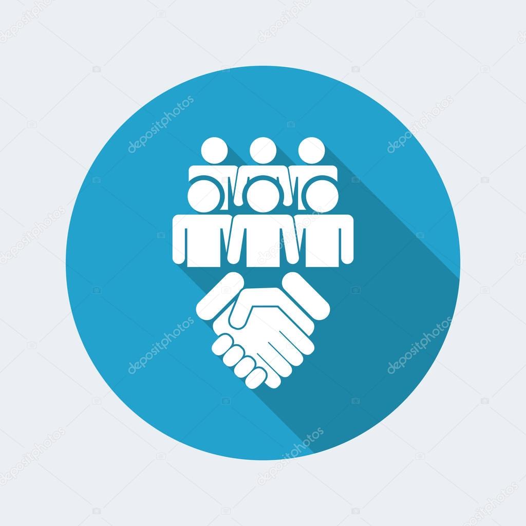 People agreement icon