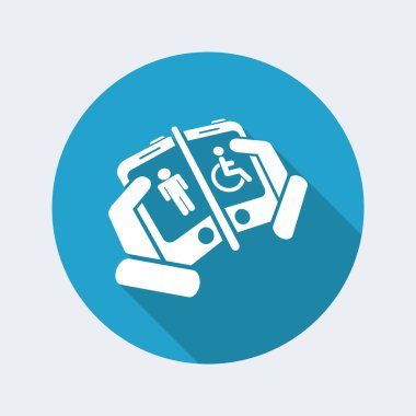 Devre dışı bırakılmış aygıt simgesini