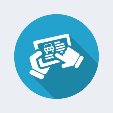 Tablet basit simgesi