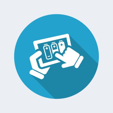 Tablet basit simgesi