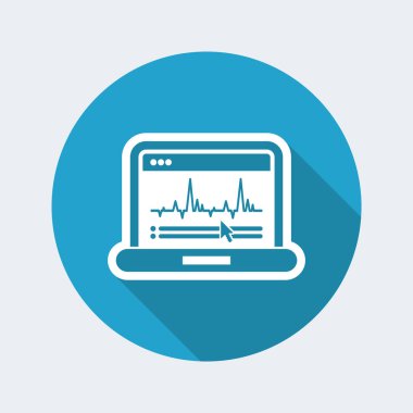 grafik diyagramı bilgisayar simgesi