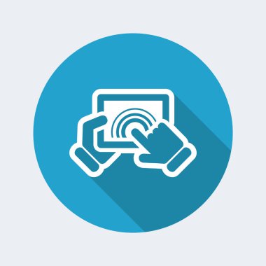 Tablet basit simgesi