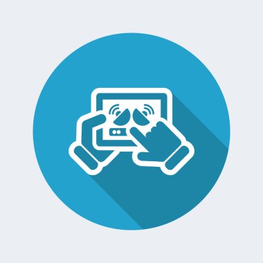 Tablet basit simgesi