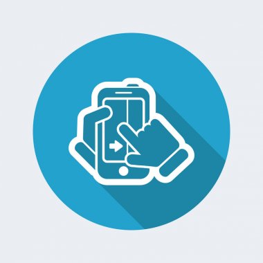 dokunmatik sürgülü simgesi