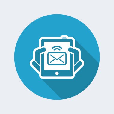 Tablet ileti simgesi