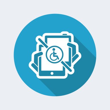 Tablet basit simgesi