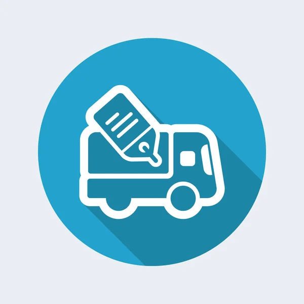 Icono de transporte de entrega — Vector de stock