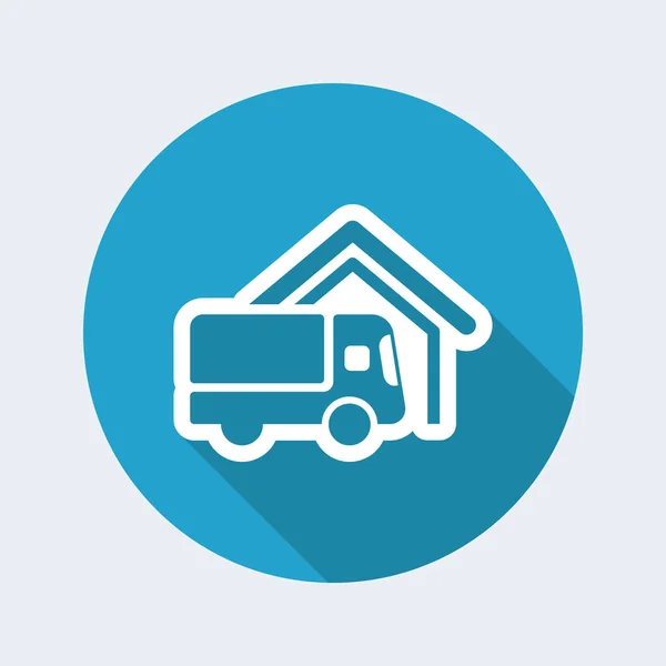 Van delivery icon — Stock Vector