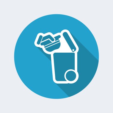 Atık toplama simgesini ayır 