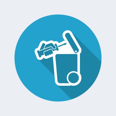 Atık toplama simgesini ayır 