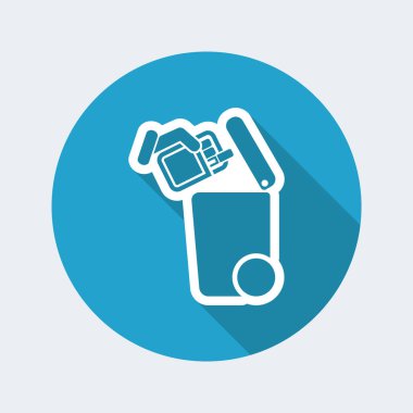 Atık toplama simgesini ayır 