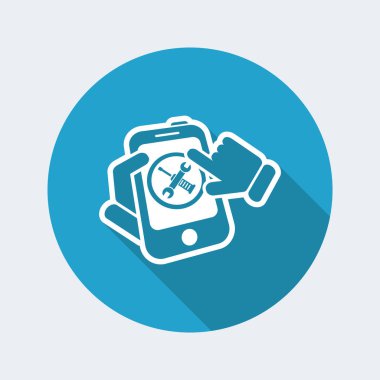 Mobil aygıt ayarları simgesi