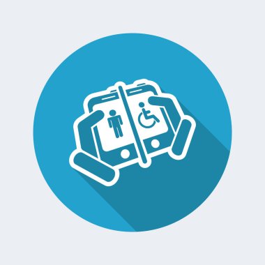 Devre dışı bırakılmış aygıt simgesini