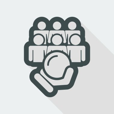 İnsan strike simgesini