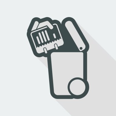 Atık toplama simgesini ayır 