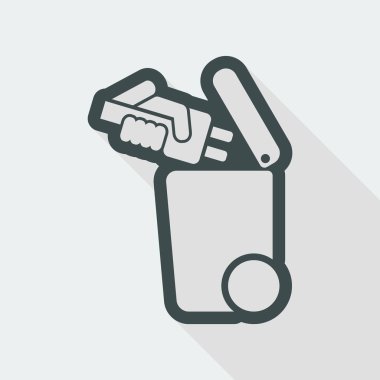 Atık toplama simgesini ayır 