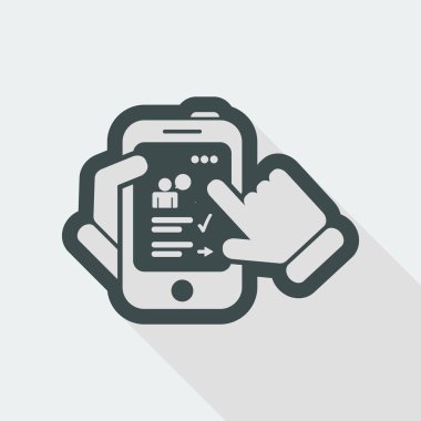 Smartphone basit simgesi