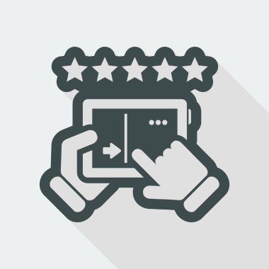 Tablet basit simgesi