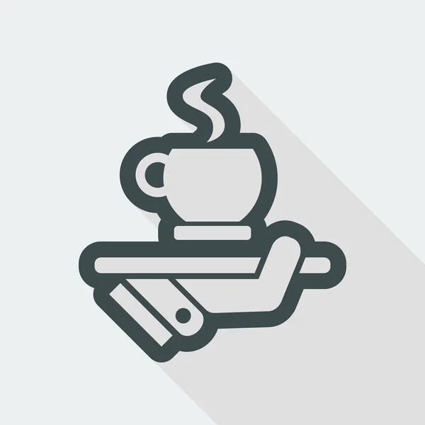 Cup of coffee icon — Stock Vector