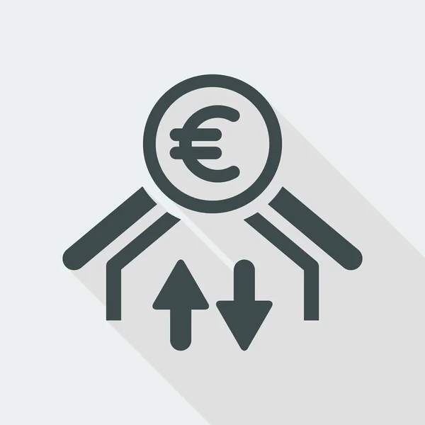 Money transfer icon — Stock Vector