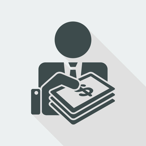 Коррумпированный чиновник - Доллары
