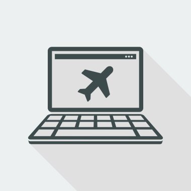 Seyahat Acentası düz simgesi