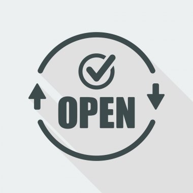 alışveriş basit simgesi