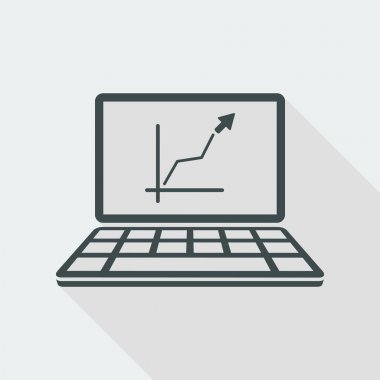 İş artış web simgesi