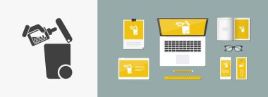 Atık toplama simgesini ayır 