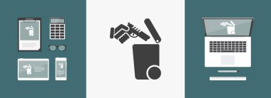 Atık toplama simgesini ayır 