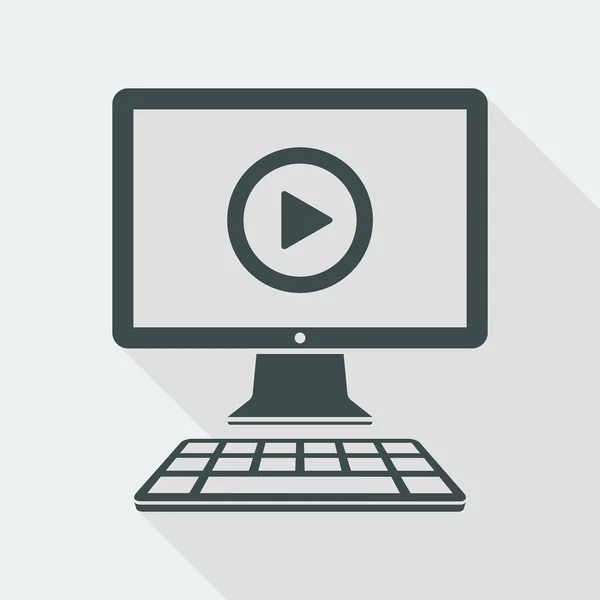 Streaming video multi dispositivi — Vettoriale Stock