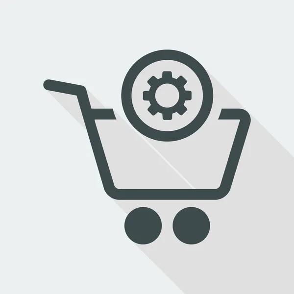 Web shop icon — Stock Vector