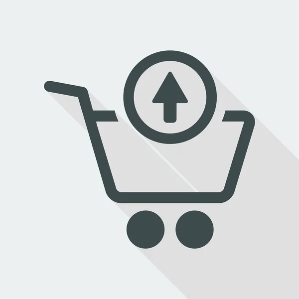 Remove product from cart icon — Stock Vector