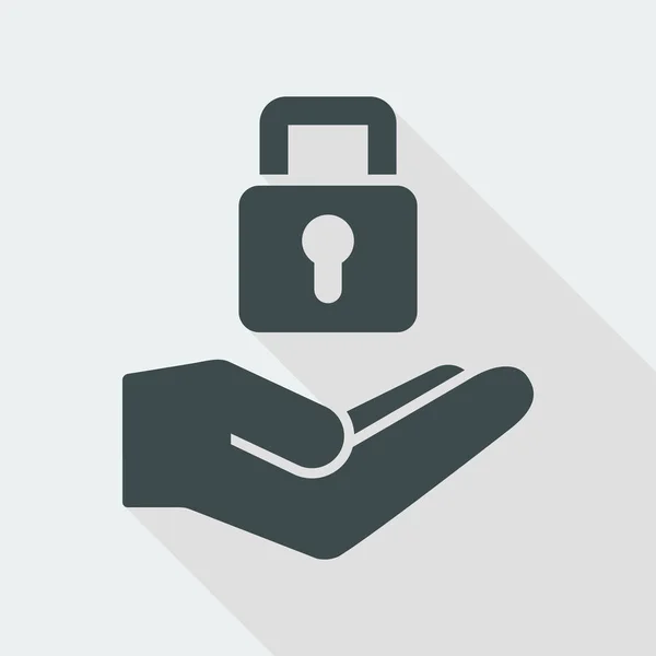 Servicio de protección de privacidad — Vector de stock