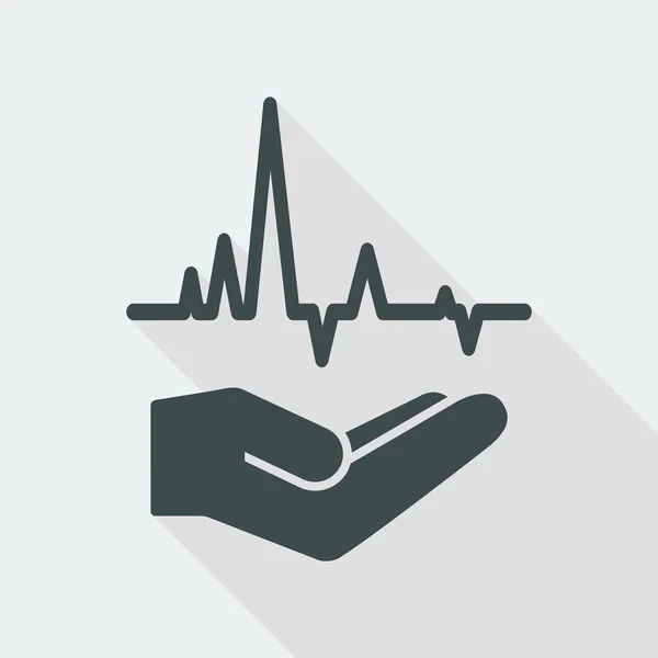 Orvosi szolgáltatások - minimális modern ikon — Stock Vector