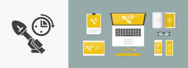 Hızlı Bahçe illüstrasyon