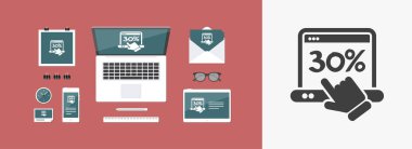 indirim etiketi simgesi