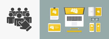 Personel seçimi simgesi